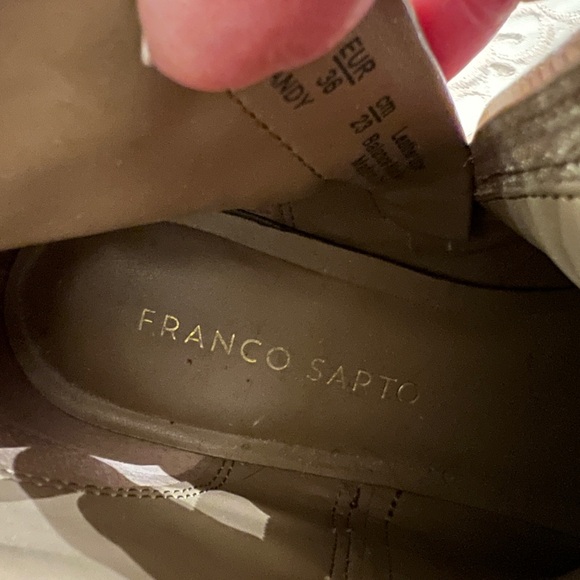 Franco Sarto Tan Ankle Booties - Picture 6 of 7